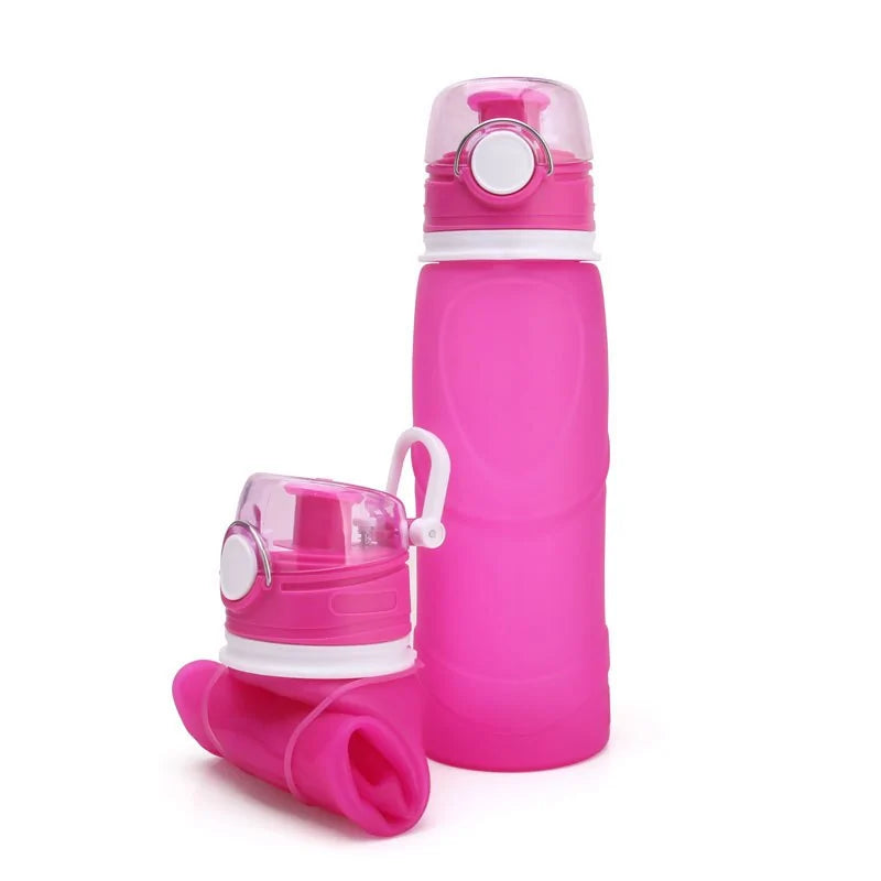 Eco-Friendly Reusable Silicone Water Bottle