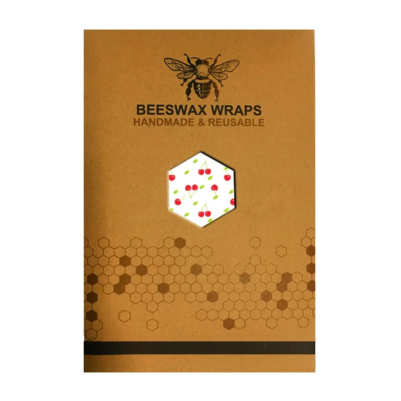 Eco Friendly Reusable Organic Beeswax Food Wraps