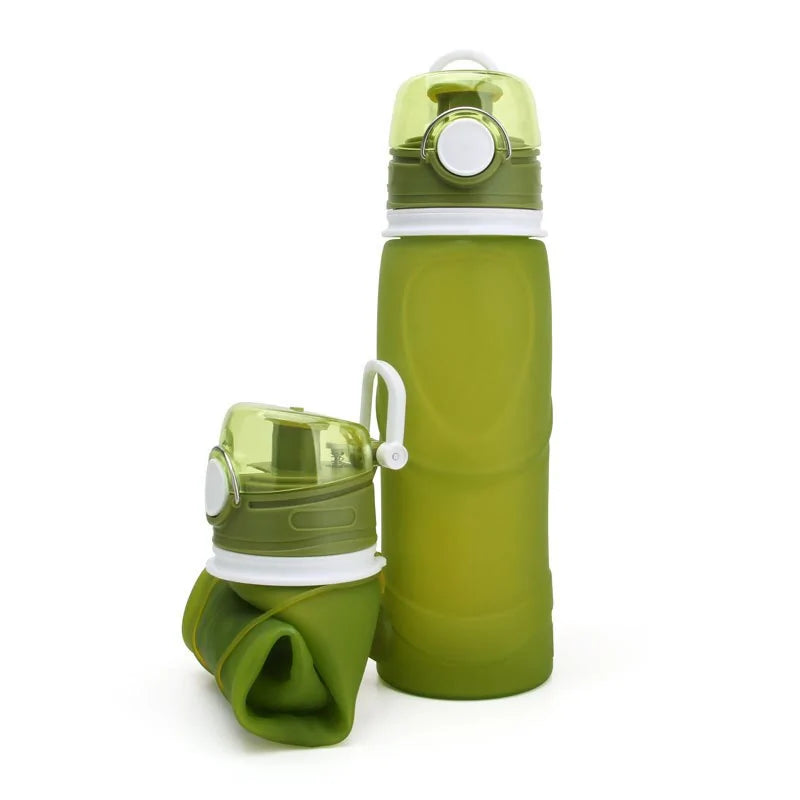 Eco-Friendly Reusable Silicone Water Bottle