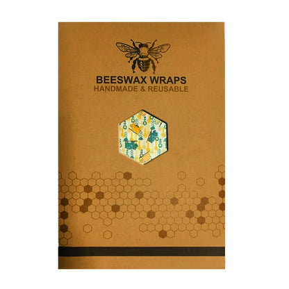 Eco Friendly Reusable Organic Beeswax Food Wraps