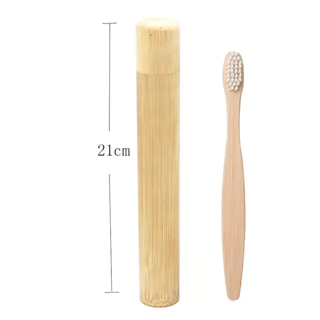 Sustainable Bamboo Toothbrush Set