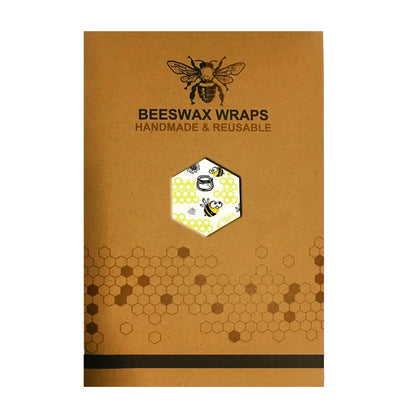 Eco Friendly Reusable Organic Beeswax Food Wraps