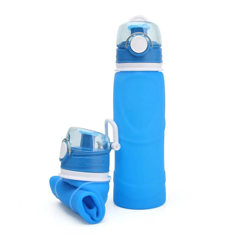 Eco-Friendly Reusable Silicone Water Bottle