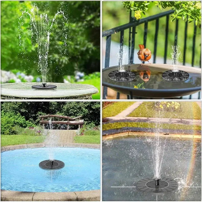 Eco Friendly Solar Powered Fountain