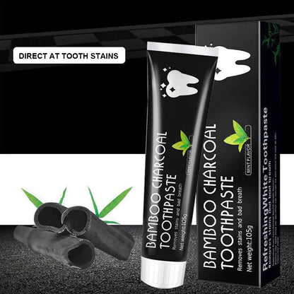 Bamboo Charcoal Teeth Whitening Toothpaste No Fluoride