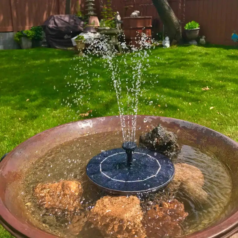 Eco Friendly Solar Powered Fountain