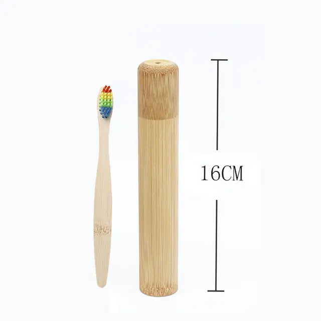 Sustainable Bamboo Toothbrush Set