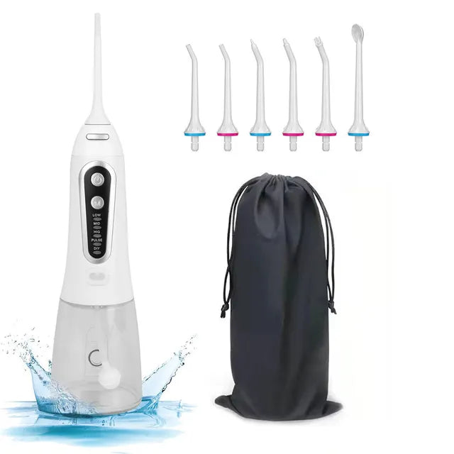 Oral Irrigator Water Dental Flosser Teeth Pick USB Rechargeable