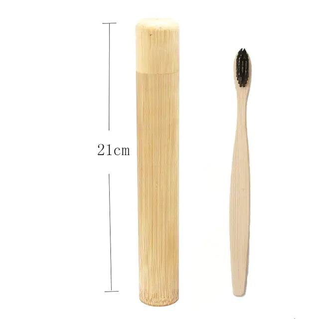 Sustainable Bamboo Toothbrush Set