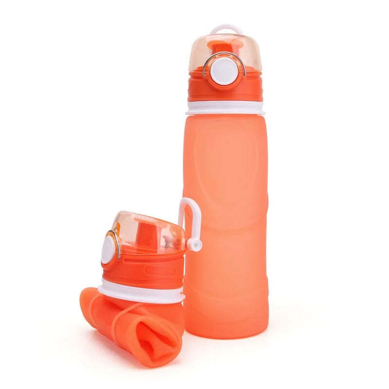 Eco-Friendly Reusable Silicone Water Bottle